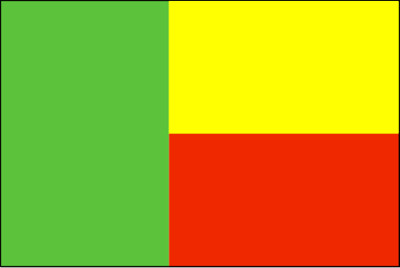 خرائط واعلام بنين  2012 -Maps and flags Benin 2012