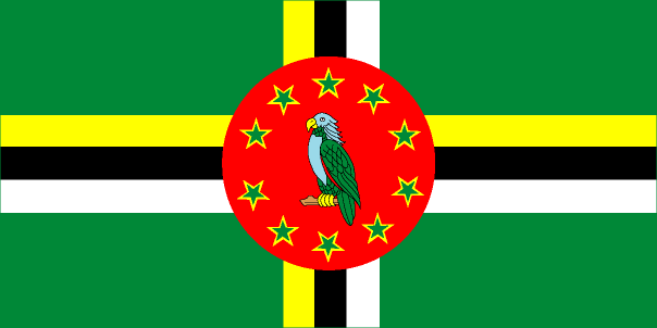 خرائط واعلام دومينيكا 2012 -Maps and flags of Dominica 2012