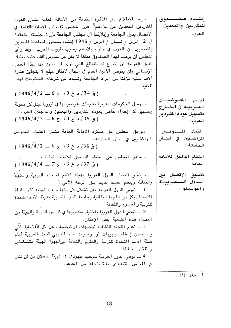 Al Moqatel قرارات جامعة الدول العربية صور الوثائق Al Moqatel قرارات جامعة الدول العربية صور الوثائق