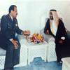 مع صاحب السمو الشيخ زايد بن سلطان آل نهيان، رئيس دولة الإمارات العربية المتحدة